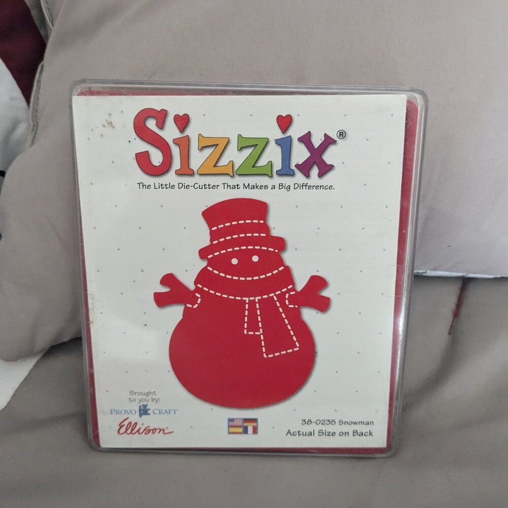 Sizzix Snowman die 38-0235